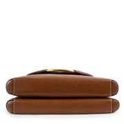 Delvaux Cognac Brown Eclair Shoulder Bag