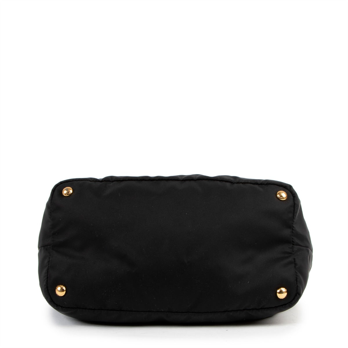 Prada BN2531 Tessuto Black Nylon Front Pocket Convertible Shopping Tote Bag