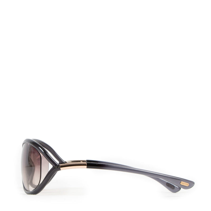 Tom Ford FT0008 Black Jennifer Sunglasses