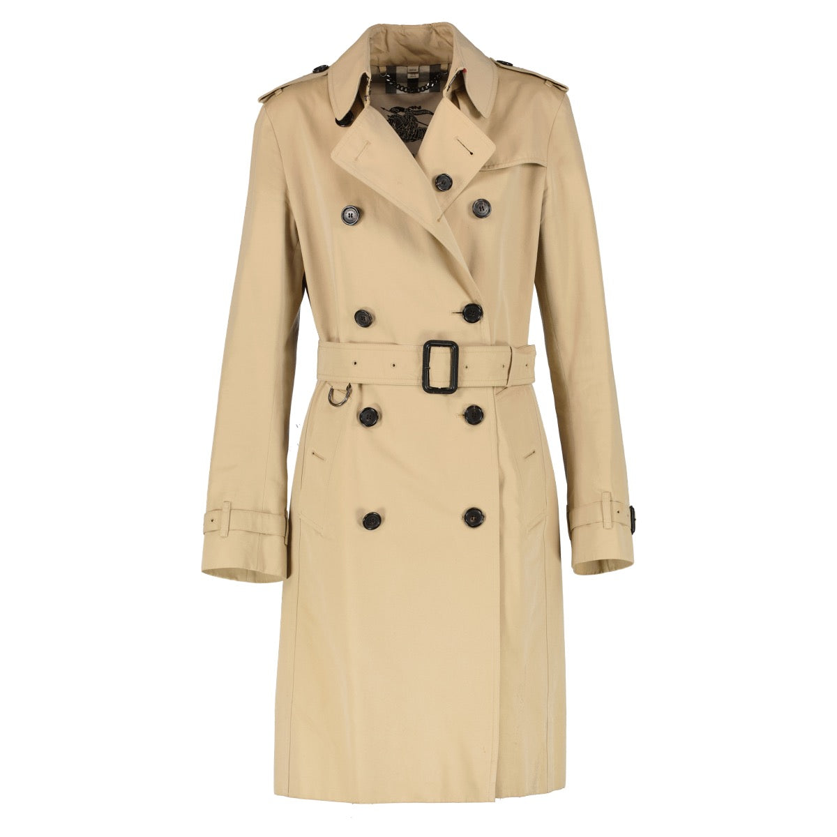 Shop 100% authentic secondhand Burberry Beige Trench Coat - Size FRA 38 on Labellov.com