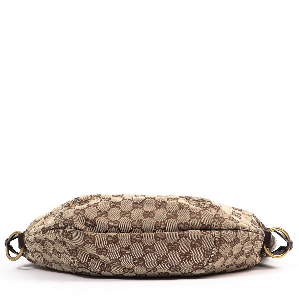 Sac hobo Gucci GG toile en demi-lune