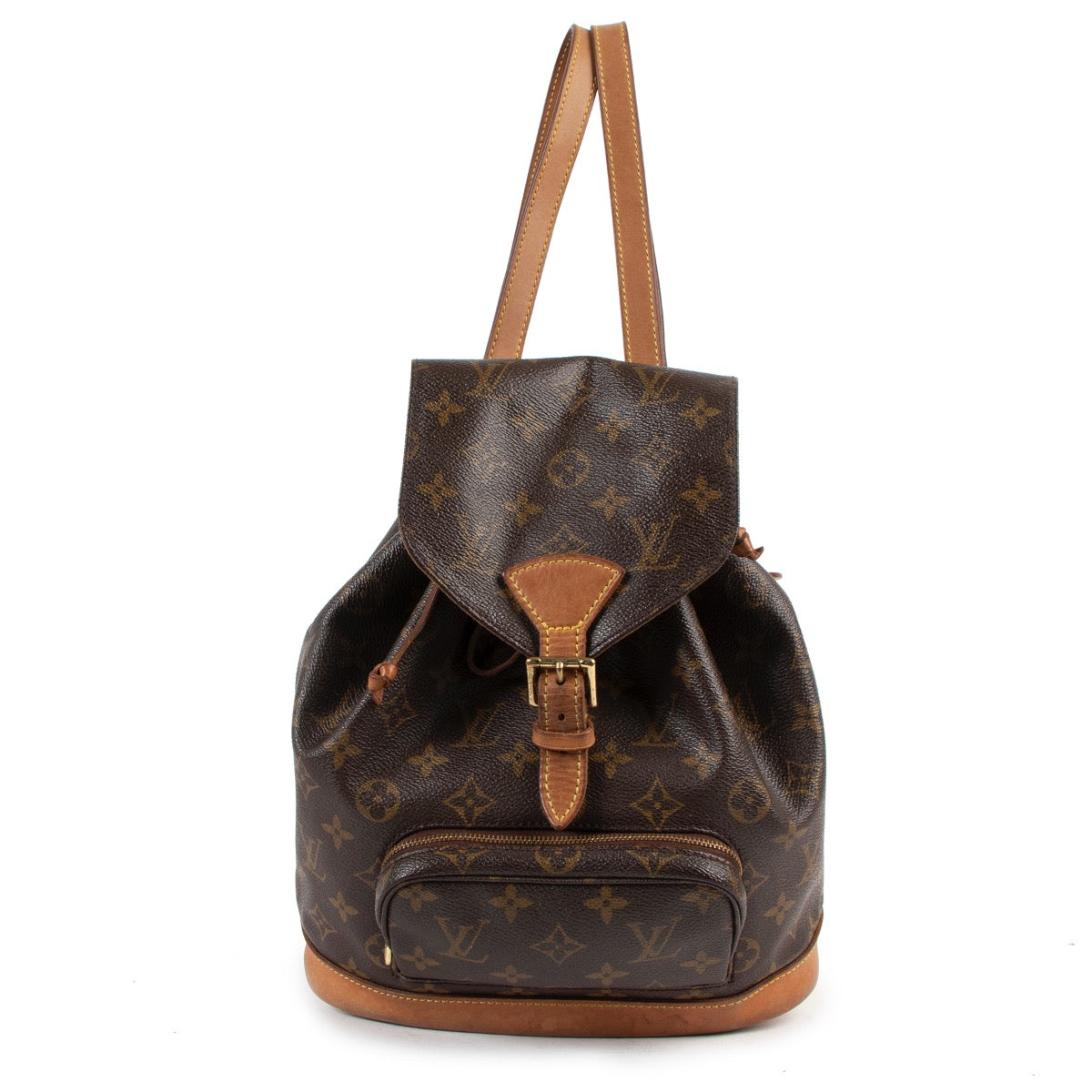Buy authentic second hand Louis Vuitton Monogram Montsouris Backpack in good condition at Labellov in Antwerp.