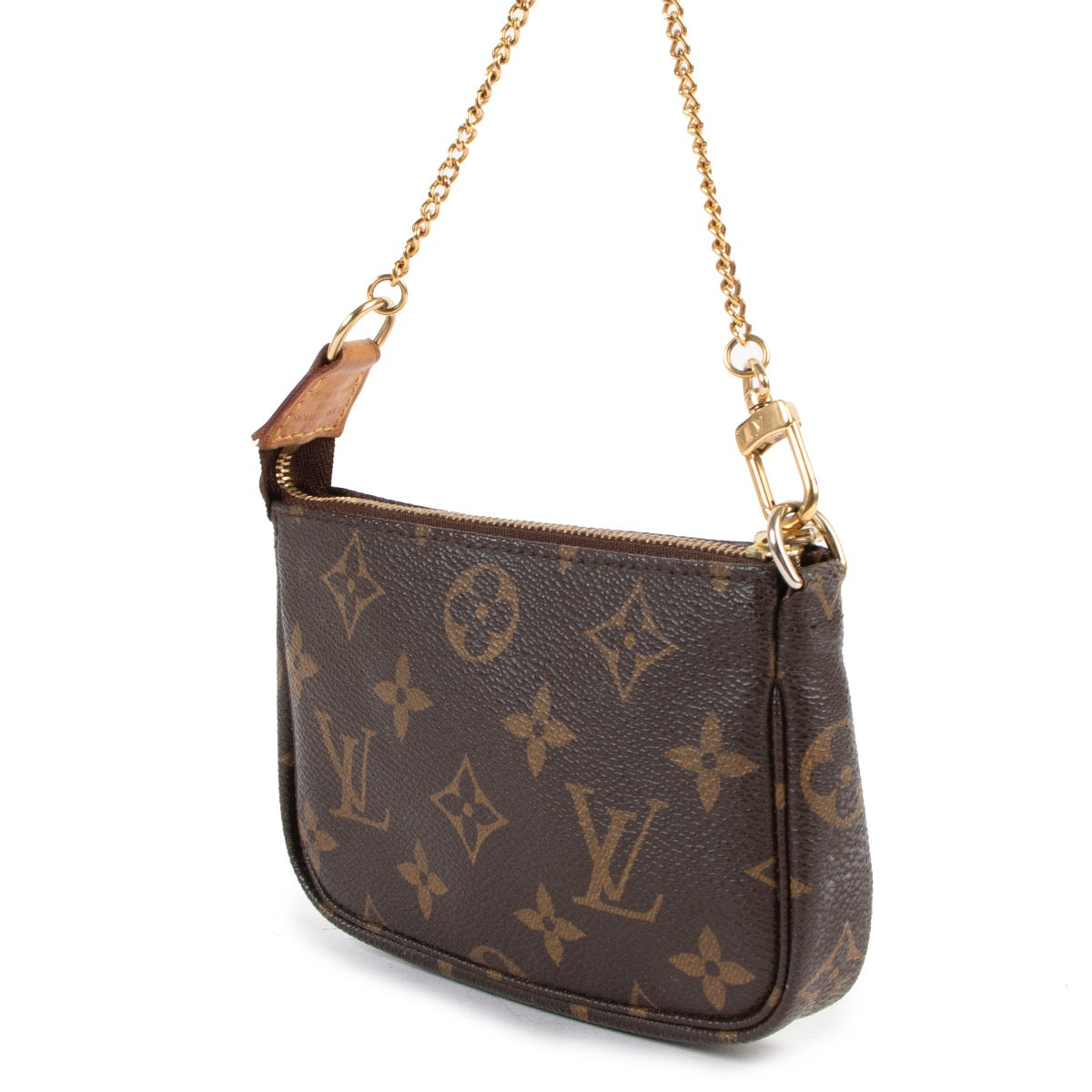 Buy an authentic second hand Louis Vuitton Monogram Mini Pochette Accessoires in very good condition at Labellov