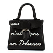 Authentic second hand Delvaux Black L'humour Bag Charm on Labellov.com