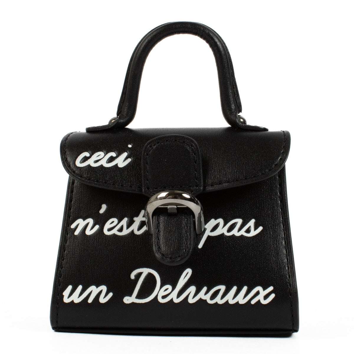 Authentic second hand Delvaux Black L'humour Bag Charm on Labellov.com