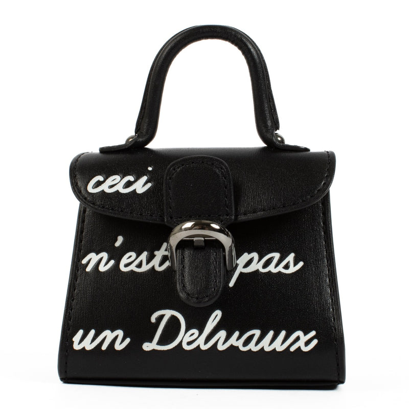 Authentic second hand Delvaux Black L'humour Bag Charm on Labellov.com