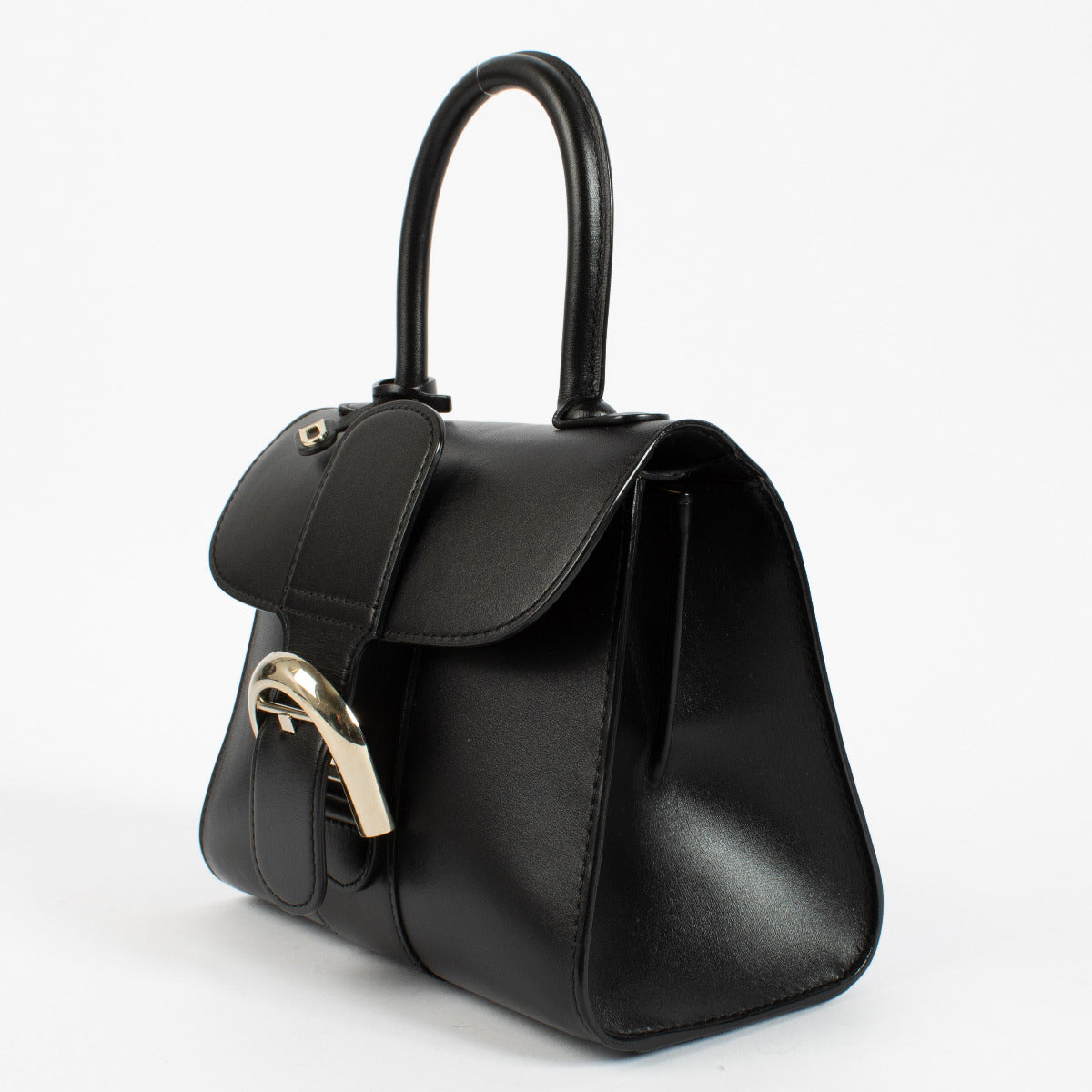 Delvaux Black Box Calf Brillant Mini Bag