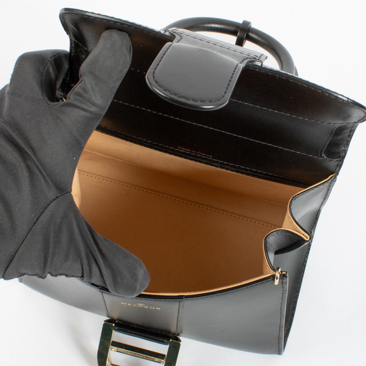 Delvaux Black Box Calf Brillant Mini Bag