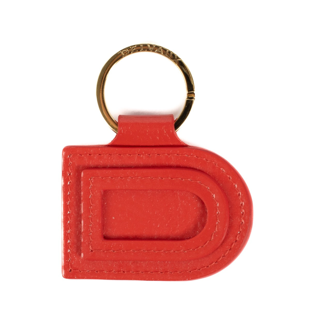 Authentic second hand Delvaux Red Patent Key Chain on Labellov.com