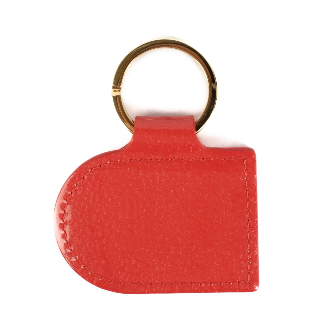 Authentic second hand Delvaux Red Patent Key Chain on Labellov.com