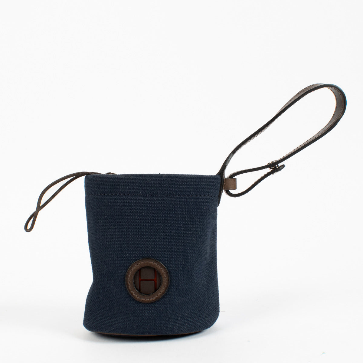 Hermès Navy On-the-Go Dog Pouch