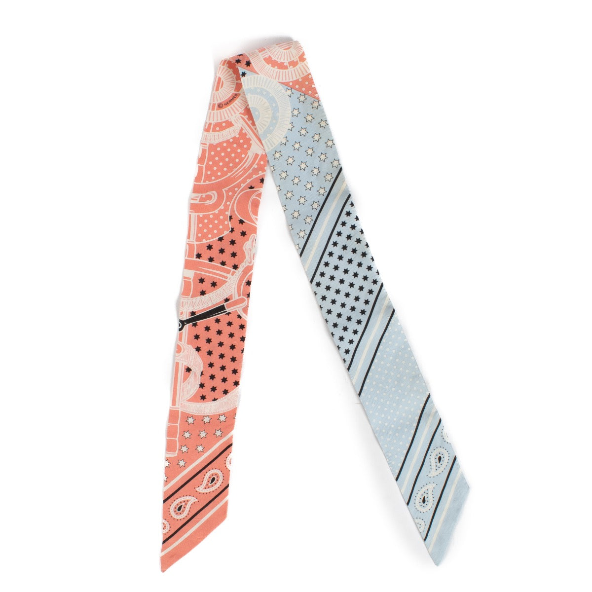 Authentic second hand Hermès Multicolor Twilly on Labellov.com