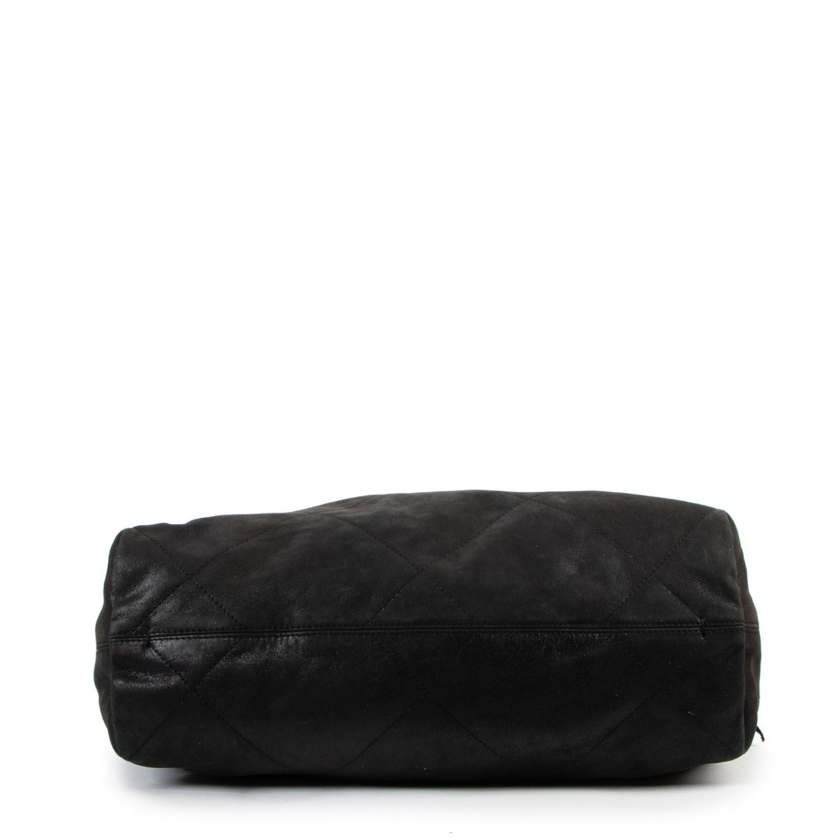 Lanvin Black Amalia Leather Ribbon Shoulder Bag