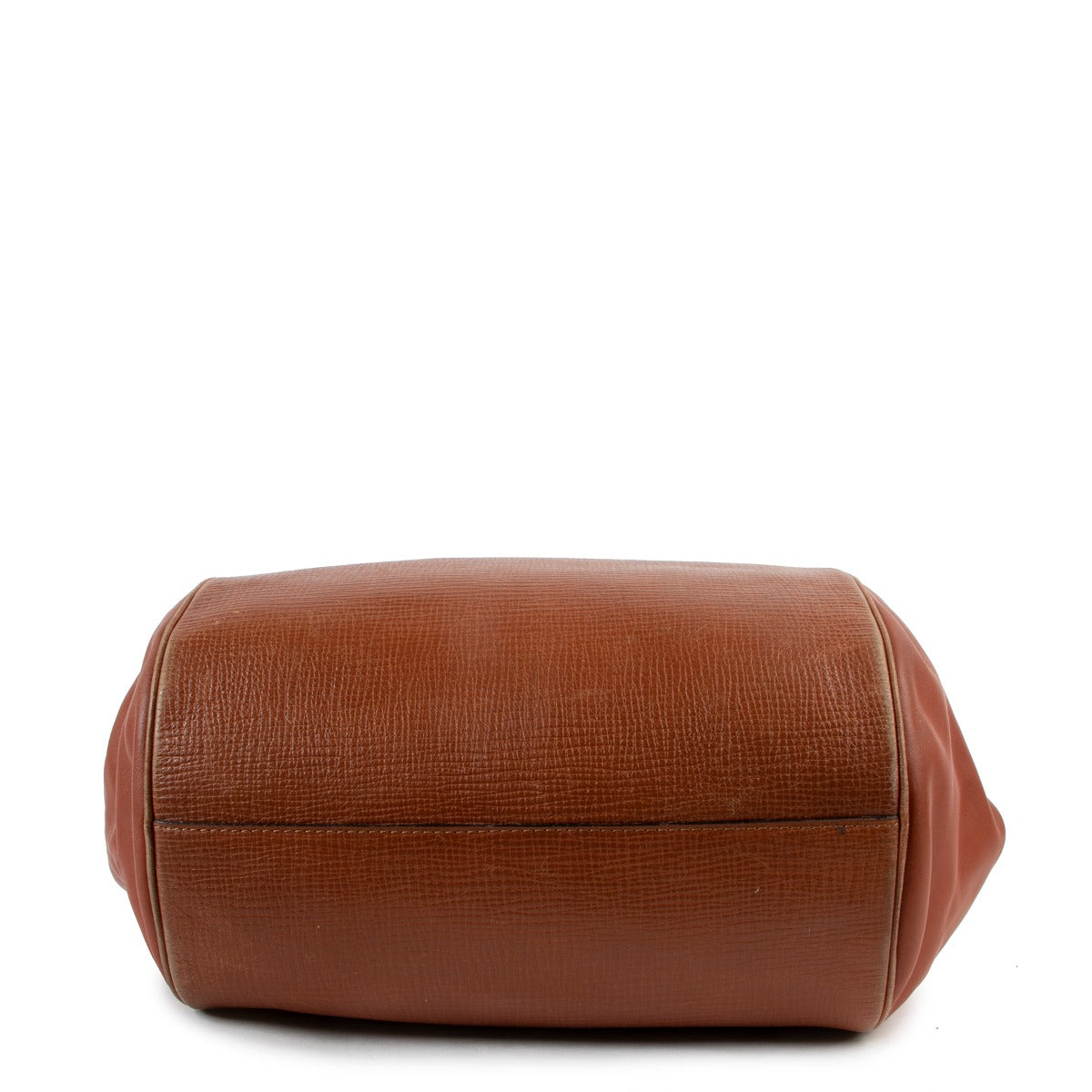 Delvaux Camel Baladin Leather Handbag