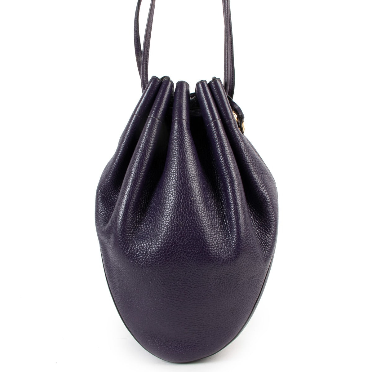 Buy authentic second hand Delvaux Purple Leather tabarin Shoulder bag in good condition at Labellov in Antwerp.