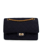 Chanel Blue Fabric 2.55 Reissue Vintage Flap Bag
