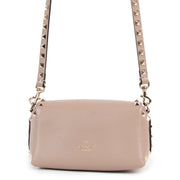 Buy authentic second hand Valentino Pink Garavani Rockstud Crossbody Bag in good condition at Labellov in Antwerp.