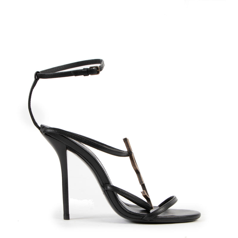 Are you looking for an authentic designer Saint Laurent Cassandra Leather Black Pumps?
