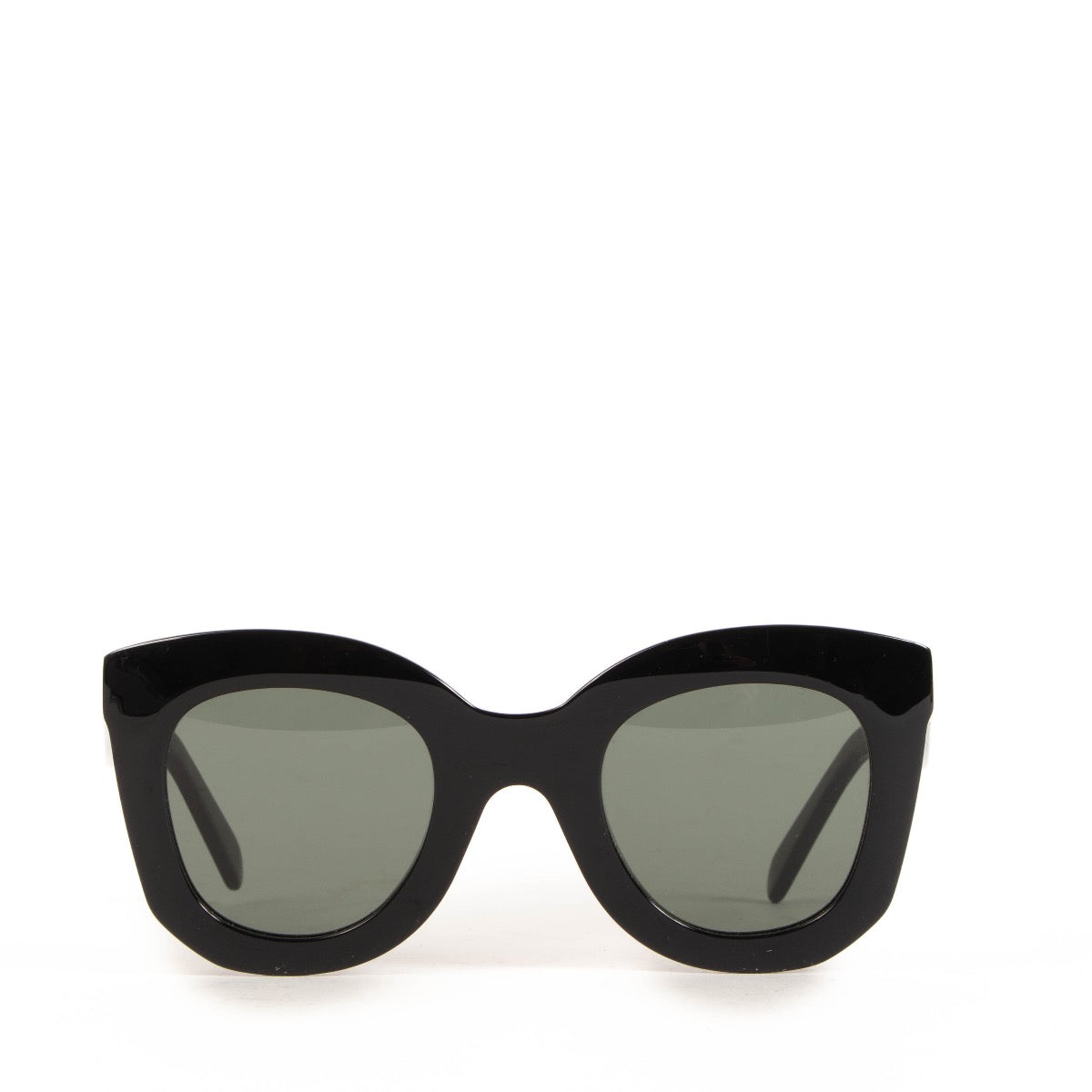 shop safe online at Labellov in Antwerp, Brussels and Knokke these 100% authentic second hand Celine Black Acetate Butterfly S005 Sunglasses