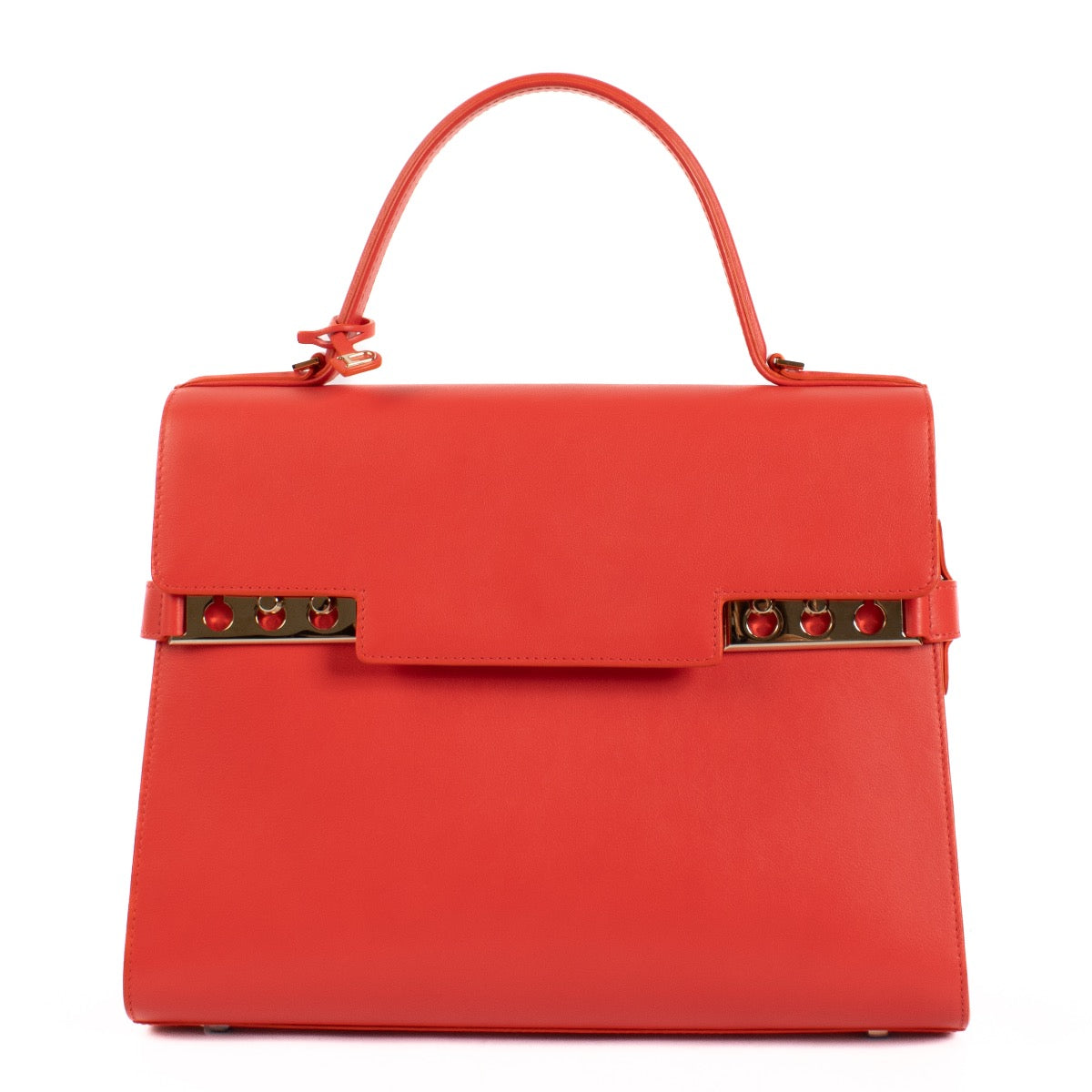 shop 100% authentic second hand Delvaux Red Souple Calf Tempête GM on Labellov.com