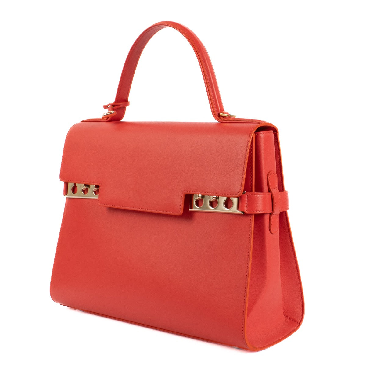 shop 100% authentic second hand Delvaux Red Souple Calf Tempête GM on Labellov.com