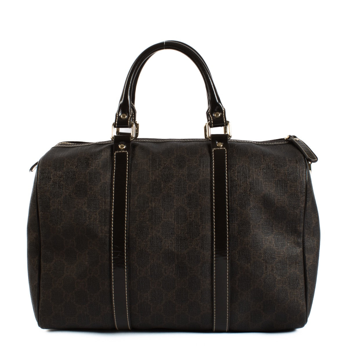shop 100% authentic second hand Gucci Brown GG Canvas Medium Joy Boston Bag on Labellov.com