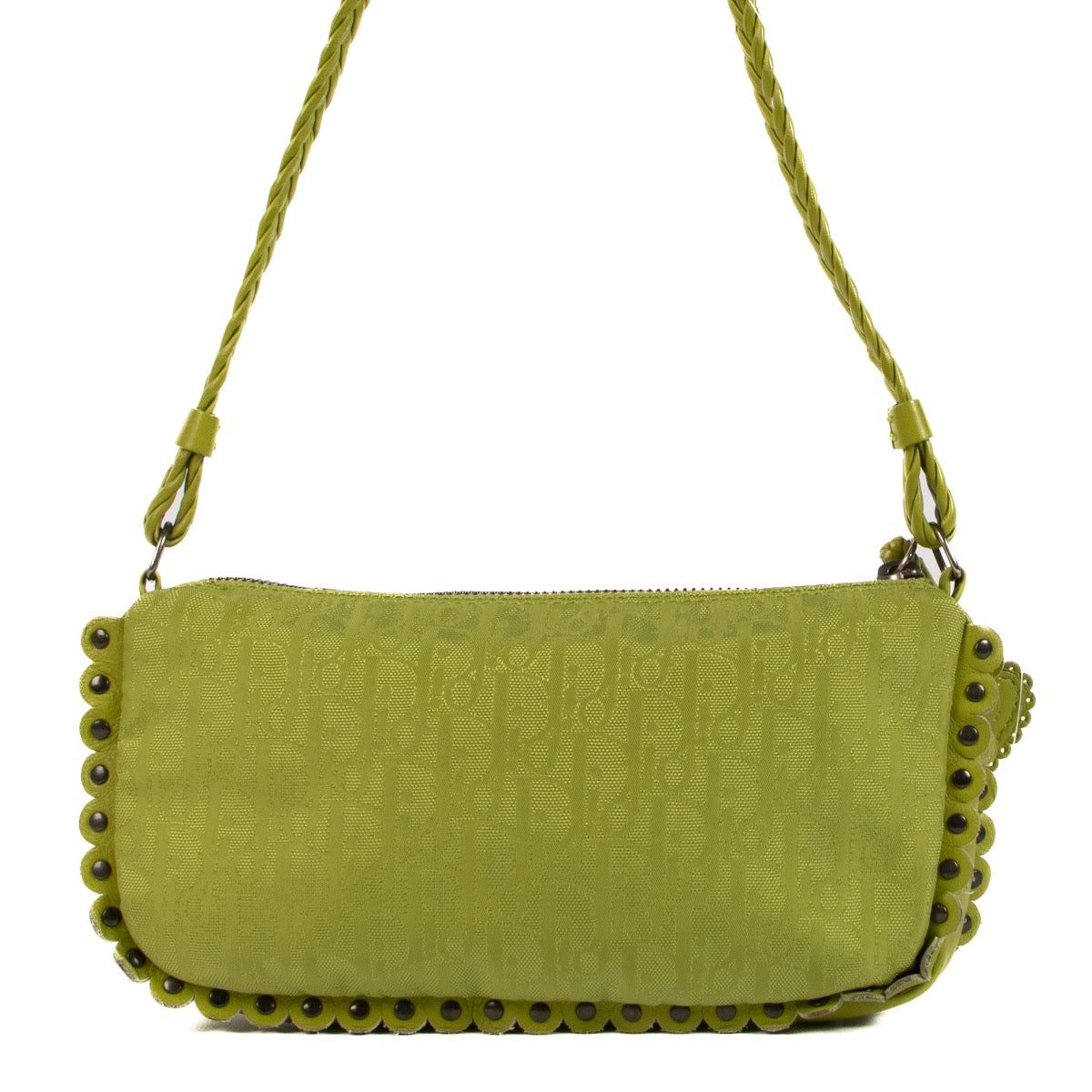 Shop 100% authentic second-hand Christian Dior Green Diorissimo Ethnic Clutch Bag on Labellov.com