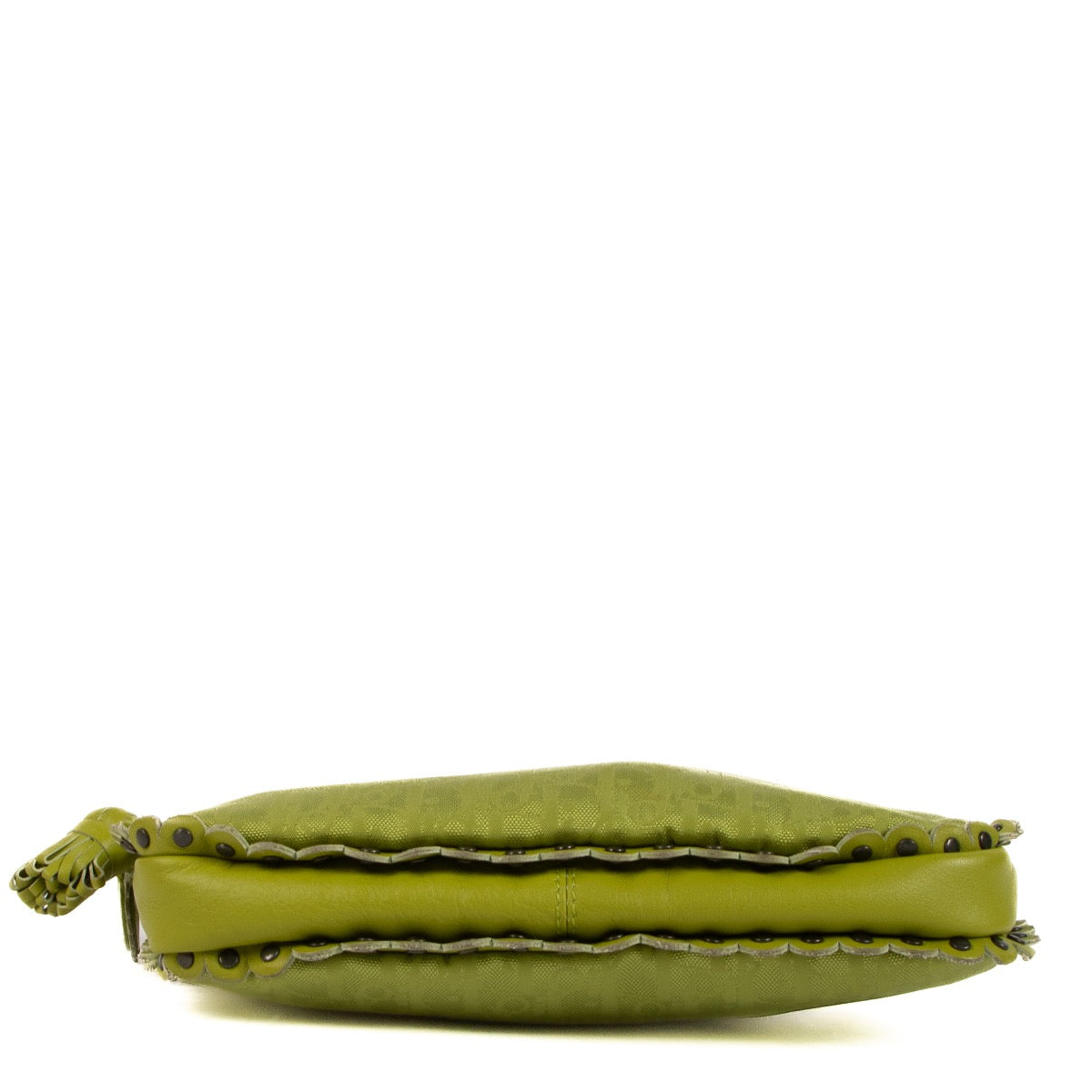 Shop 100% authentic second-hand Christian Dior Green Diorissimo Ethnic Clutch Bag on Labellov.com