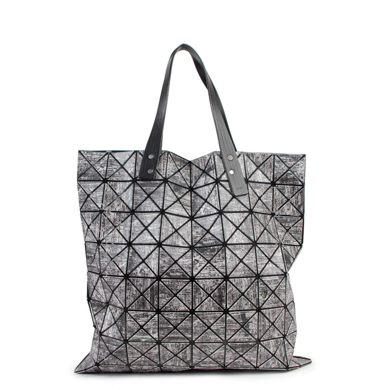 Bao Bao Issey Miyake Black/White Prism Large Tote Bag