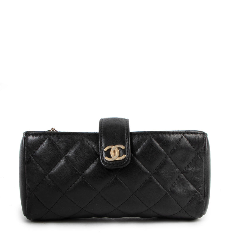 Chanel Black Clutch Pouch