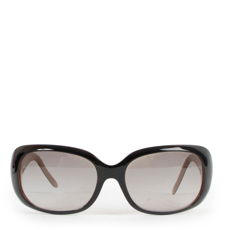 Chanel Black Strass Sunglasses