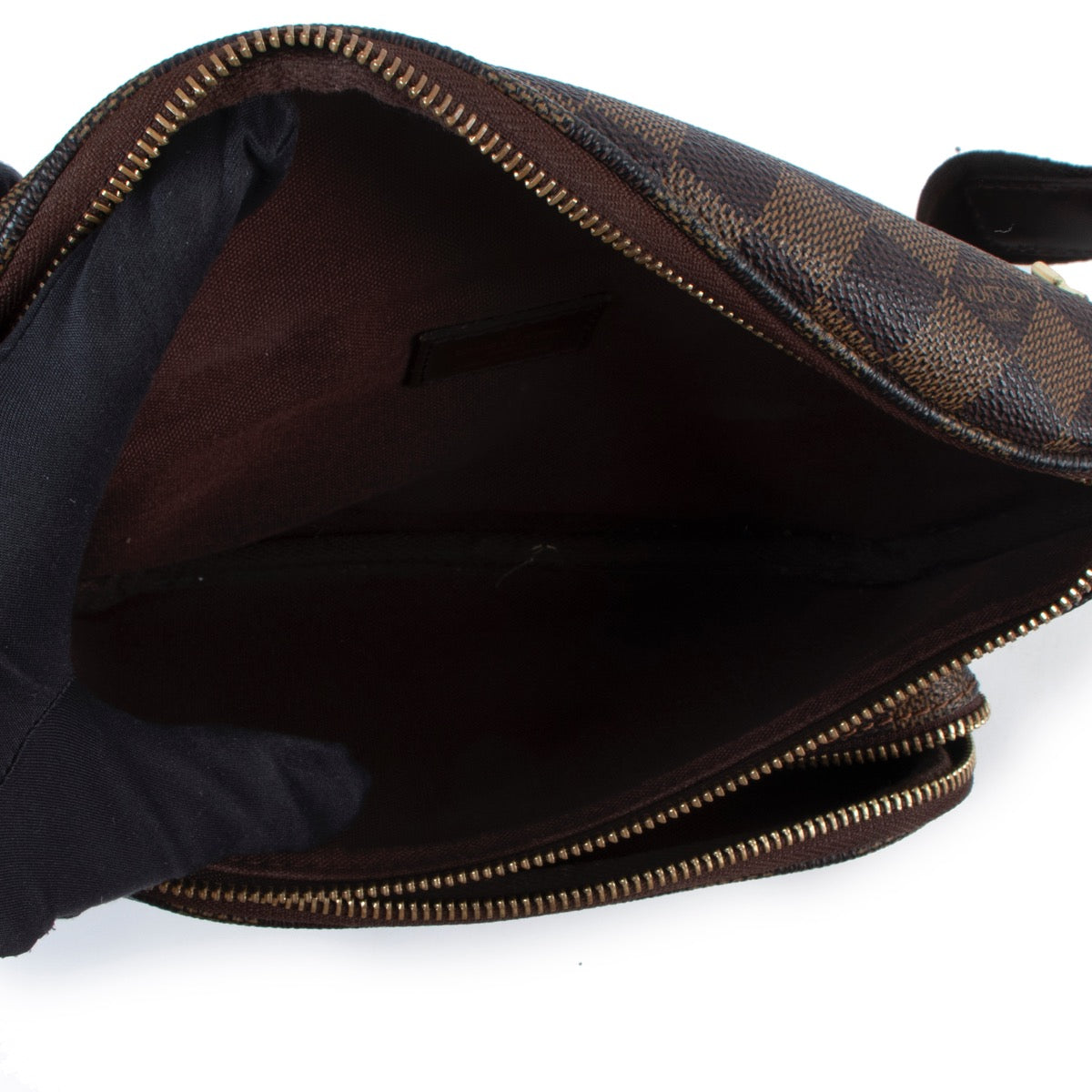 Shop now for your pre-loved, 100% authentic Louis Vuitton Damier Ebene Melville Bum Bag, at Labellov.