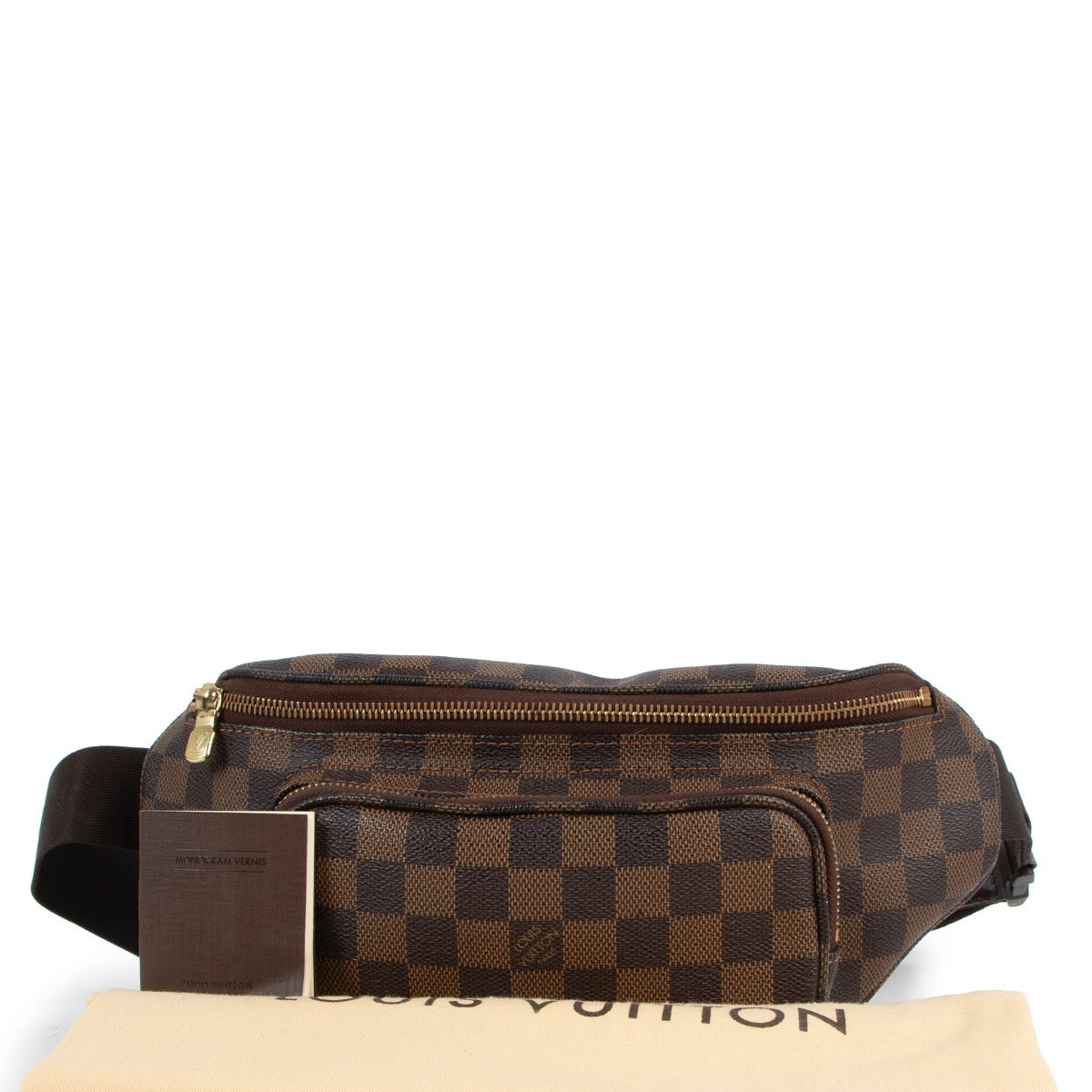 Shop now for your pre-loved, 100% authentic Louis Vuitton Damier Ebene Melville Bum Bag, at Labellov.