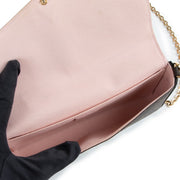 Louis Vuitton Monogram Canvas Valentine Dog Pochette Felicie Limited Edition Crossbody Bag