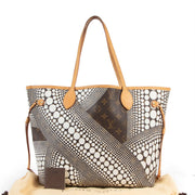 Louis Vuitton Monogram Neverfull MM Yayoi Kusama Shoulder Bag