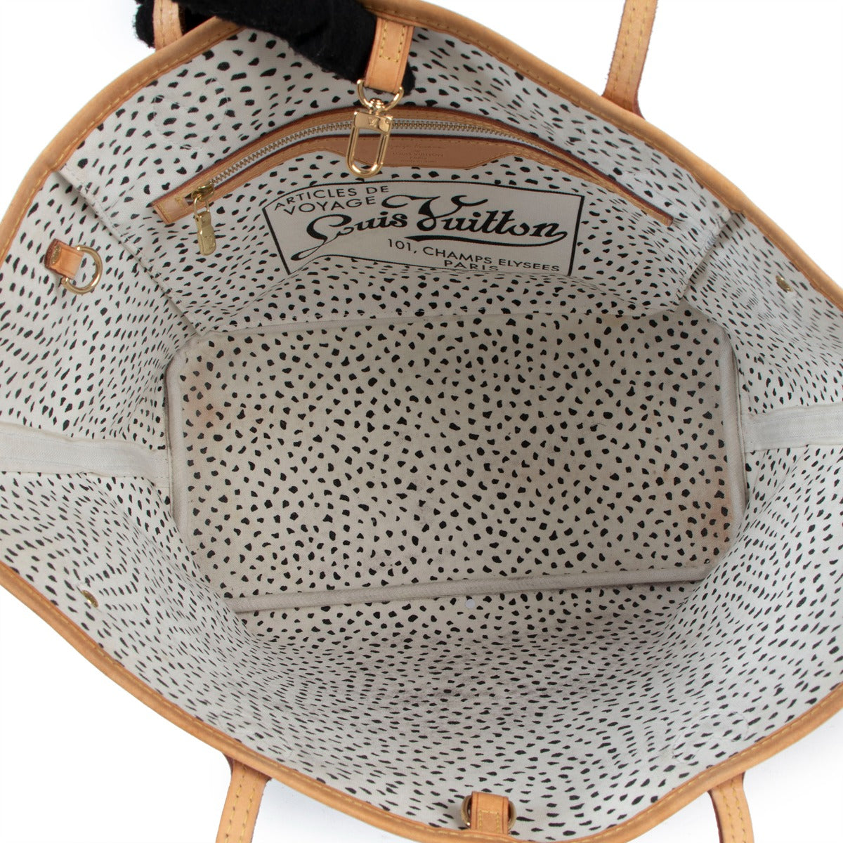 Louis Vuitton Monogram Neverfull MM Yayoi Kusama Shoulder Bag