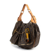 Buy online authentic second hand Louis Vuitton Monogram Kalahari Shoulder bag in very good condition at Labellov in Antwerp