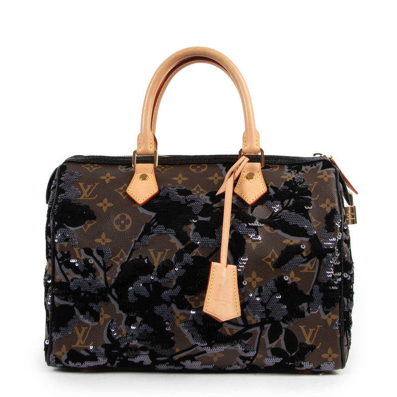 Louis Vuitton Autumn/Winter 2010 Speedy 30 Monogram Fleur de Jais Limited Edition