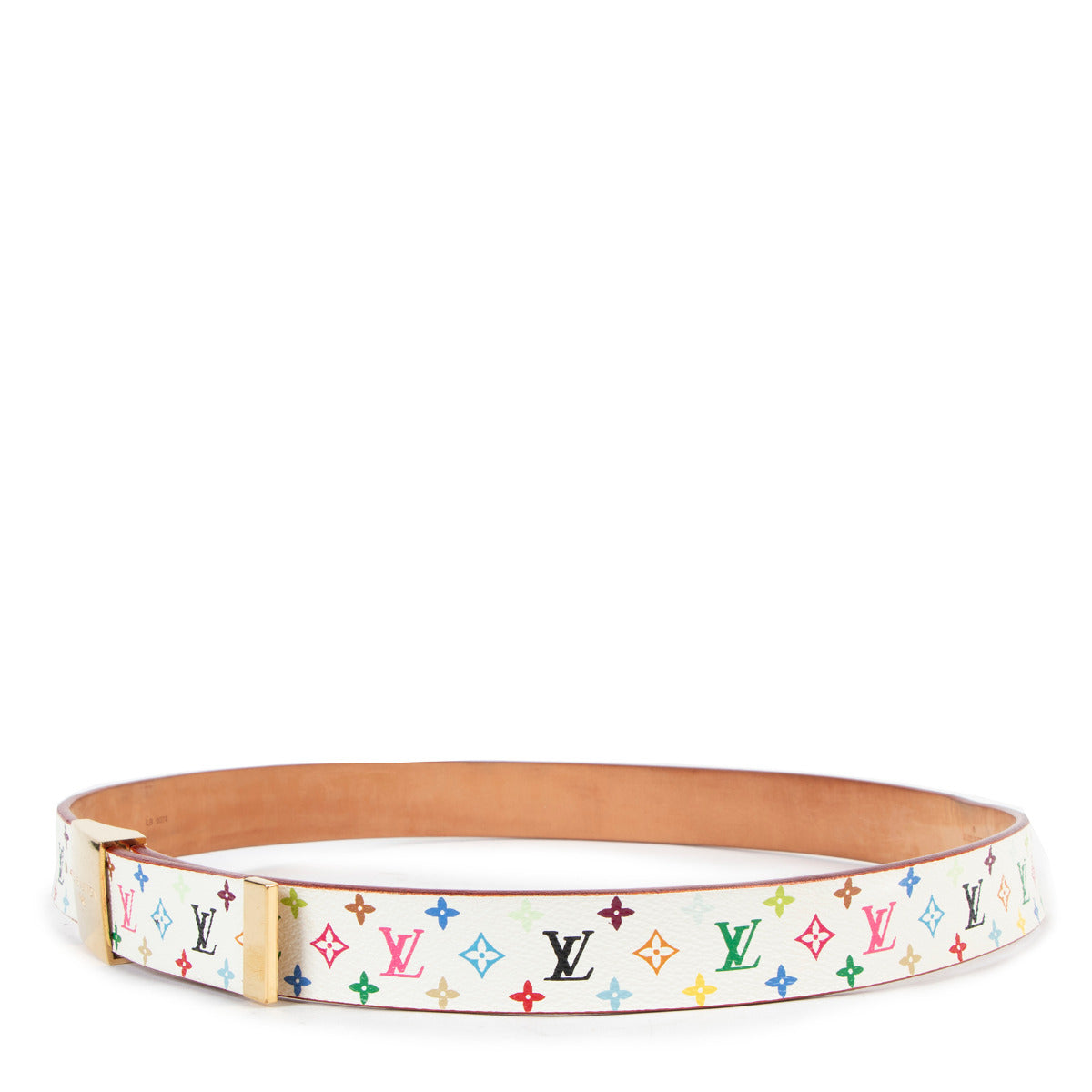 Louis Vuitton Murakami Monogram Multicolor Belt - size 90