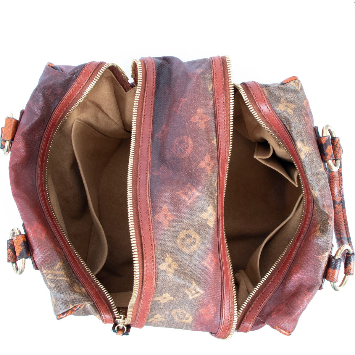 Louis Vuitton Spring/Summer 2008 Richard Prince Red Monogram Mancrazy Jokes Bag Limited Edition