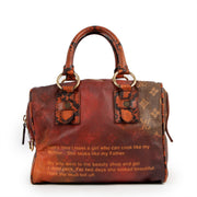 Louis Vuitton Spring/Summer 2008 Richard Prince Red Monogram Mancrazy Jokes Bag Limited Edition
