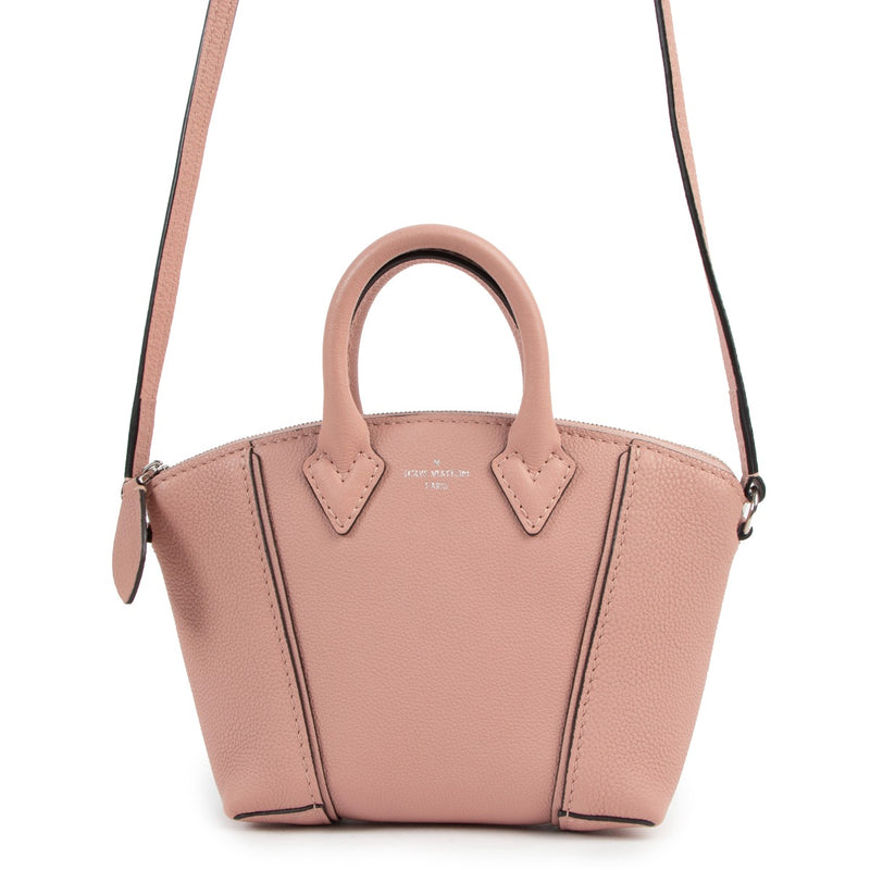 Louis Vuitton Nano Lockit Magnolia Veau Cachemire Crossbody Bag