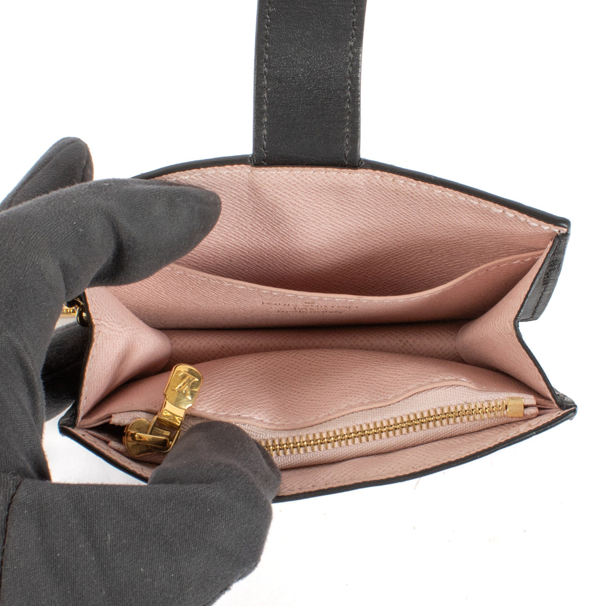 Louis Vuitton Epi Trunk Multicartes Rose Ballerine Wallet