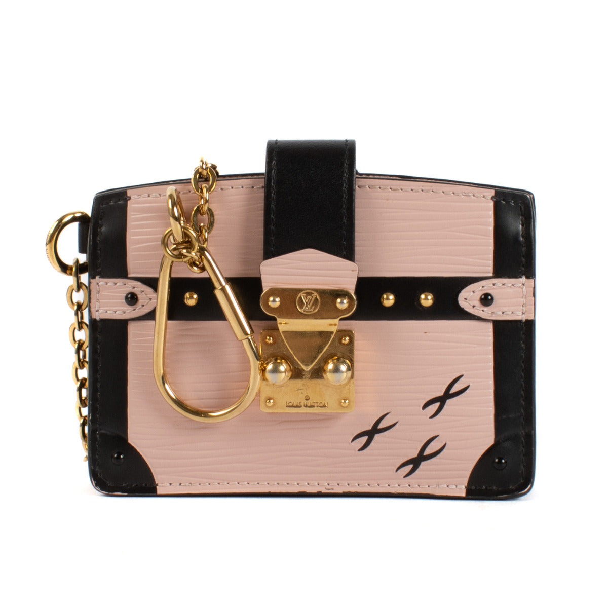 Louis Vuitton Epi Trunk Multicartes Rose Ballerine Wallet for the best price at labellov secondhand luxury in Antwerp and Knokke. Visit our stores.
