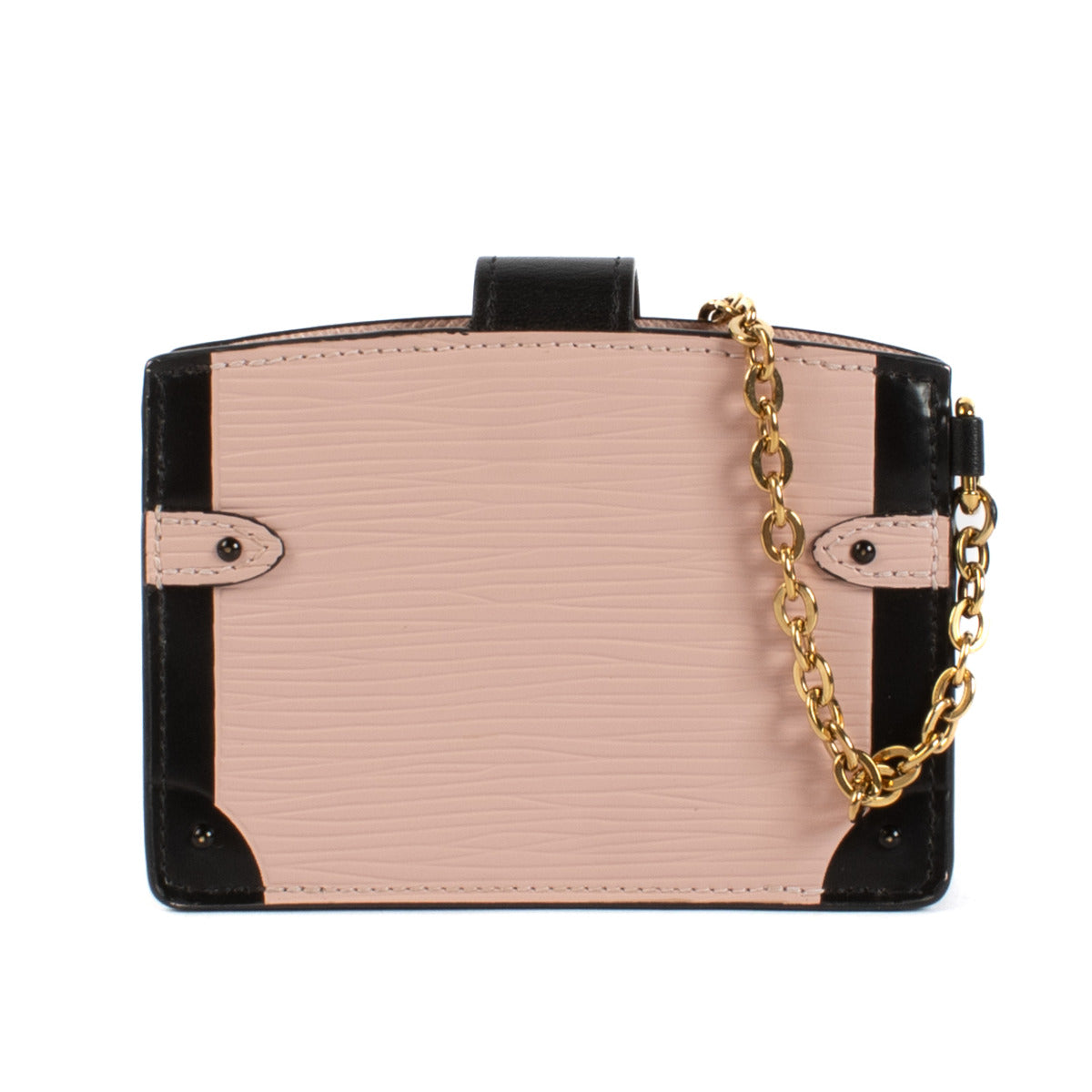 Louis Vuitton Epi Trunk Multicartes Rose Ballerine Wallet