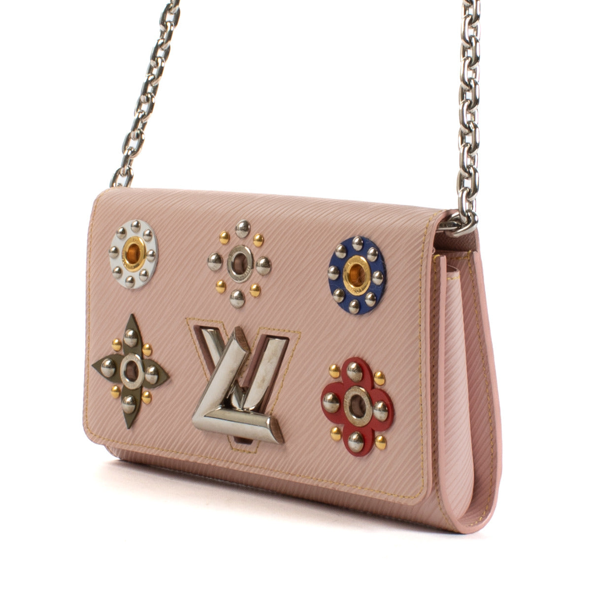 Louis Vuitton Epi Mechanical Flowers Twist Chain Pouch