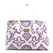 Buy an authentic second-hand Louis Vuitton Purple Tahitienne Canvas Cabas Shoulder Bag in very good condition at Labellov in Antwerp.