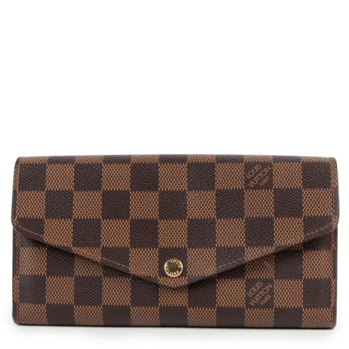 Louis Vuitton Damier Ebene Sarah Wallet