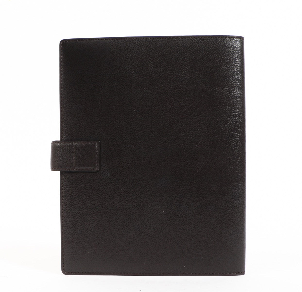 Buy an authentic second hand Delvaux Brown Semainier 3 Jumping Leather Agenda Cover in very good condition at Labellov.com