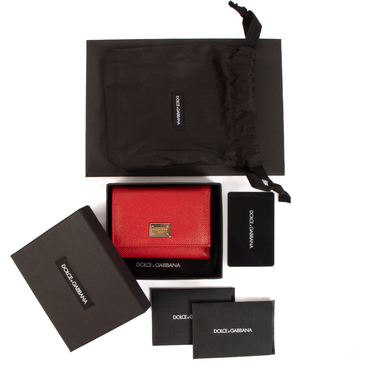 Dolce & Gabbana Red Wallet